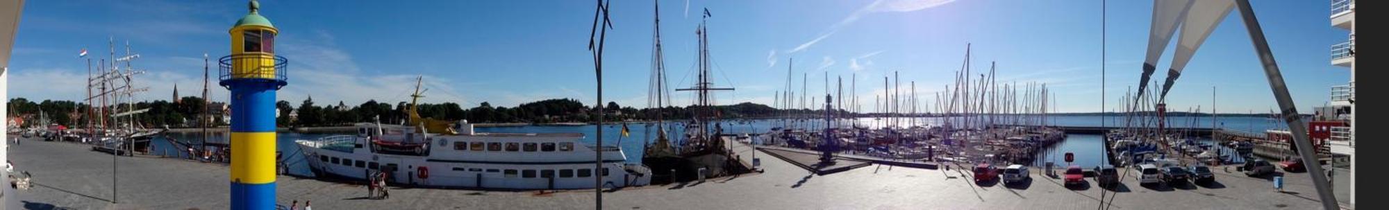 Apartment 10 - "Borbyblick" - Blickrichtung Hafen Und Offene See Eckernförde Eksteriør bilde