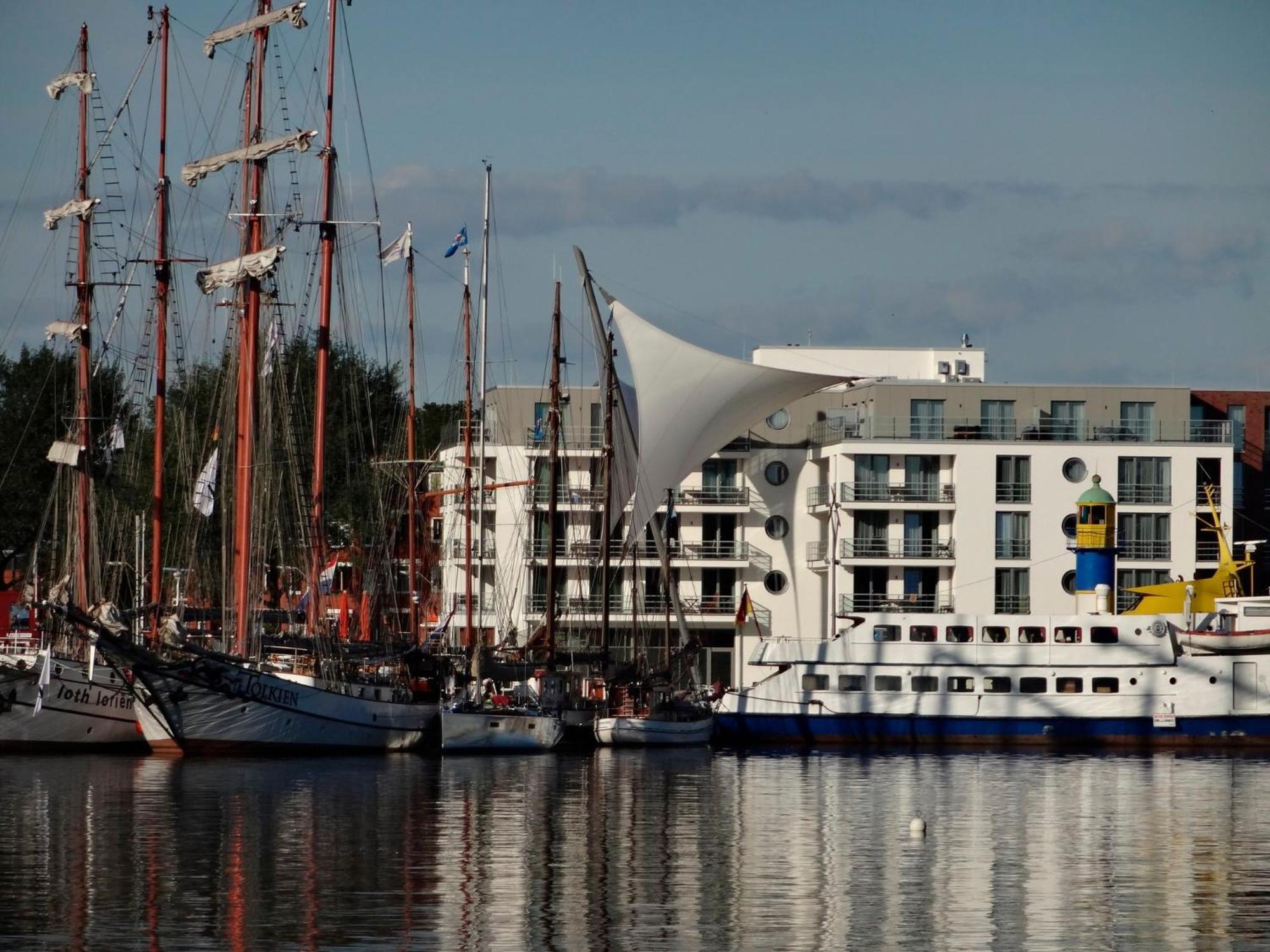 Apartment 10 - "Borbyblick" - Blickrichtung Hafen Und Offene See Eckernförde Eksteriør bilde