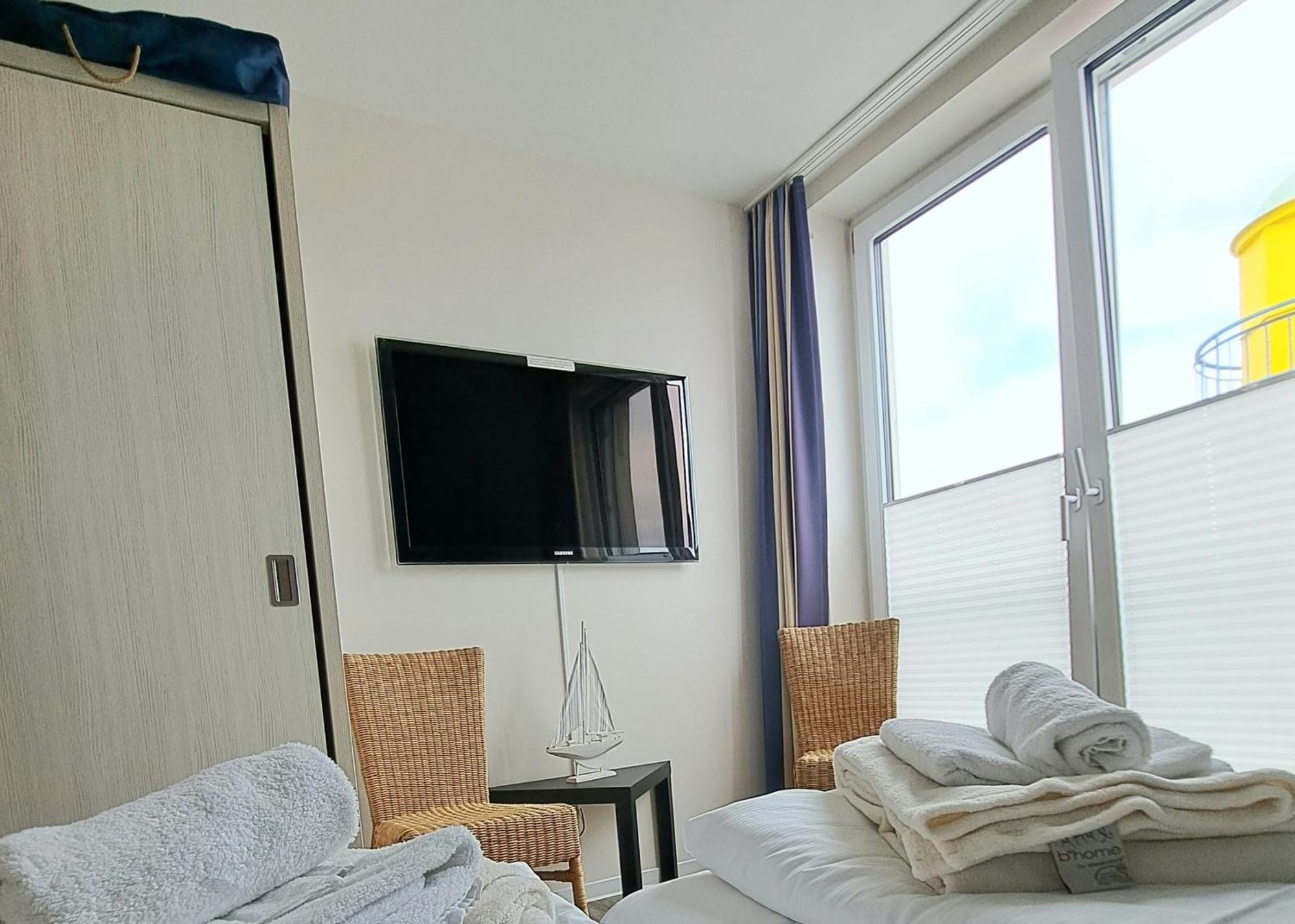Apartment 10 - "Borbyblick" - Blickrichtung Hafen Und Offene See Eckernförde Eksteriør bilde